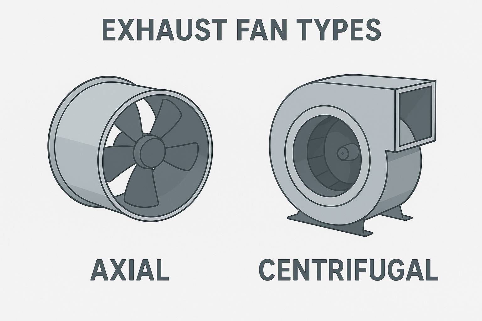 انواع اگزاست فن