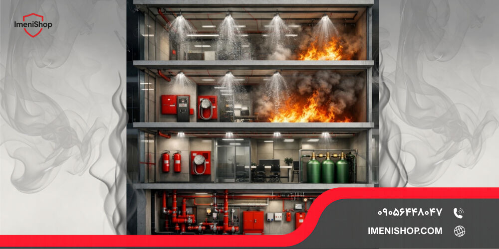 چه ساختمان هایی به اطفا حریق نیاز دارند؟